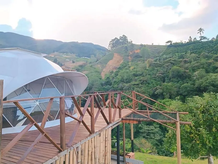Campsite Paraiso Escondido Glamping Medellin Colombia